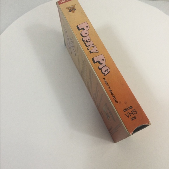 Porky Pig Porky’s Railroad Pre-Owned VHS Tape - Picture 4 of 7